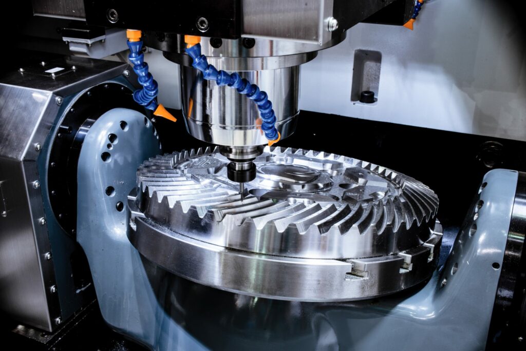 Five-axis CNC milling