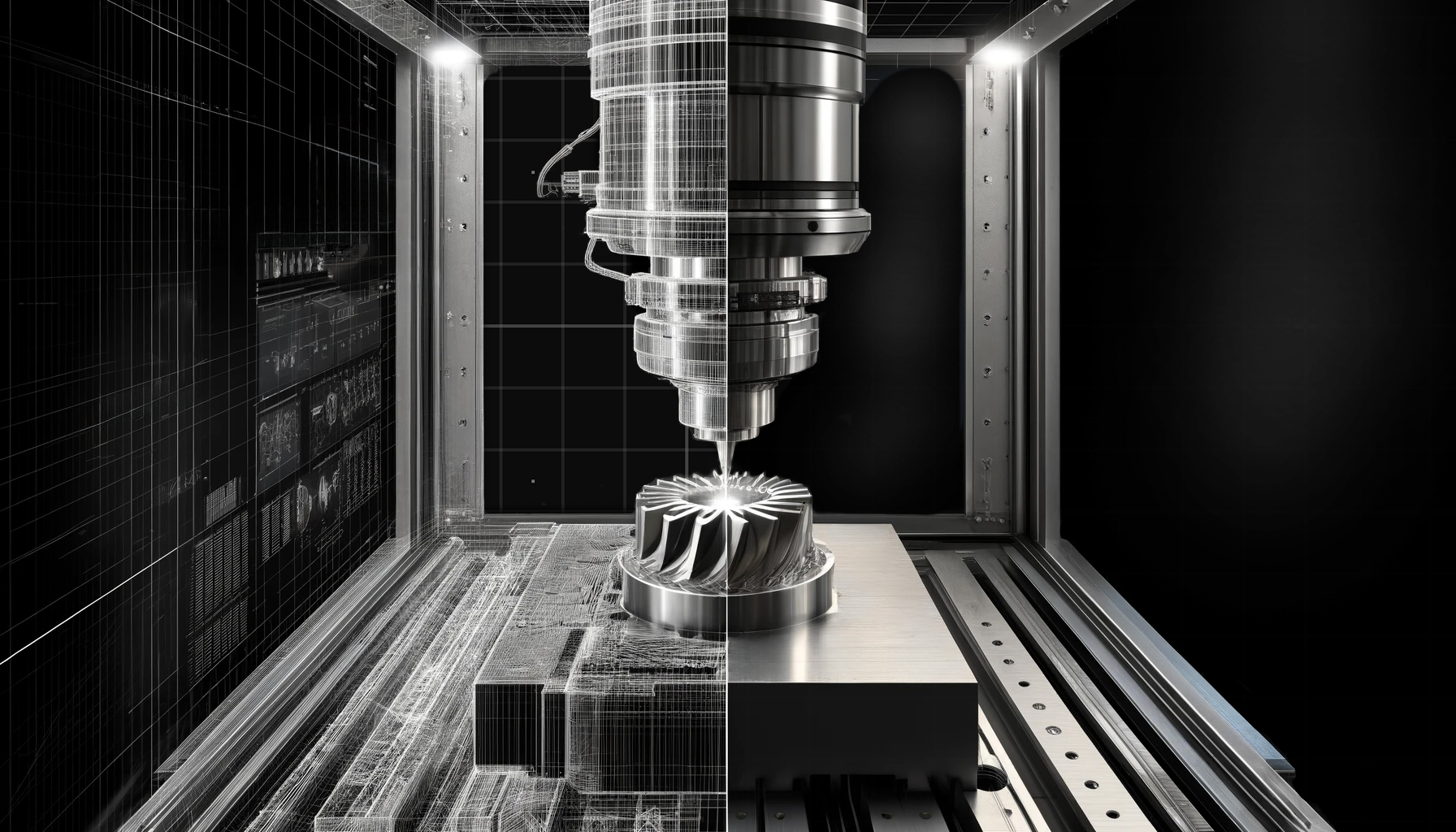 Digital twin of a CNC machining process
